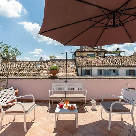 Apartamento Iflat Penthouse In Campo De' Fiori Roma Exterior foto