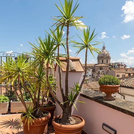 Apartamento Iflat Penthouse In Campo De' Fiori Roma Exterior foto