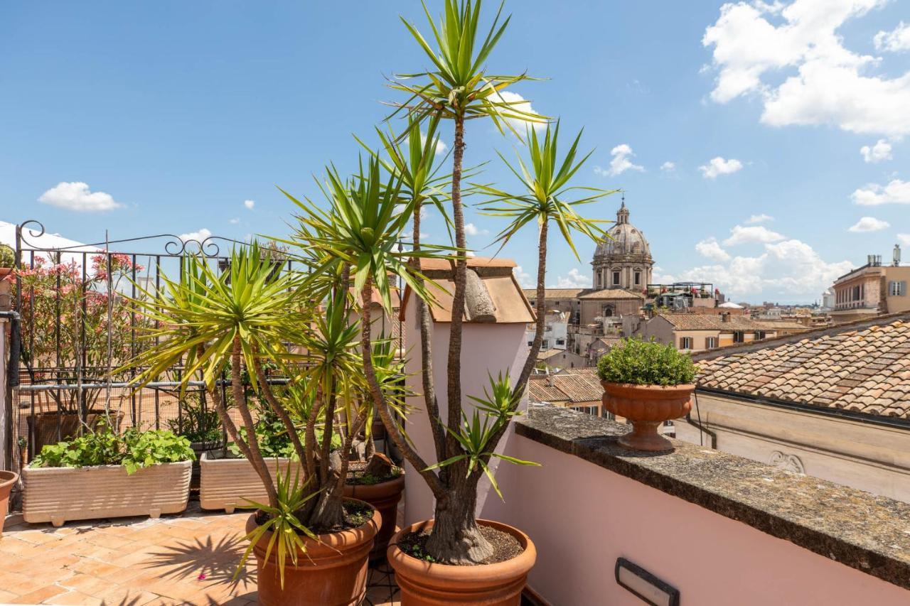 Apartamento Iflat Penthouse In Campo De' Fiori Roma Exterior foto