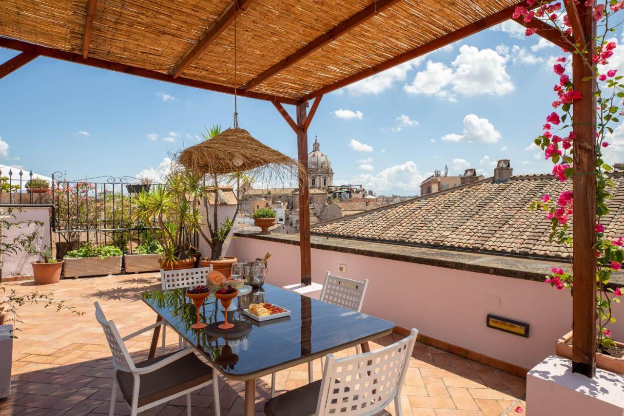 Apartamento Iflat Penthouse In Campo De' Fiori Roma Exterior foto